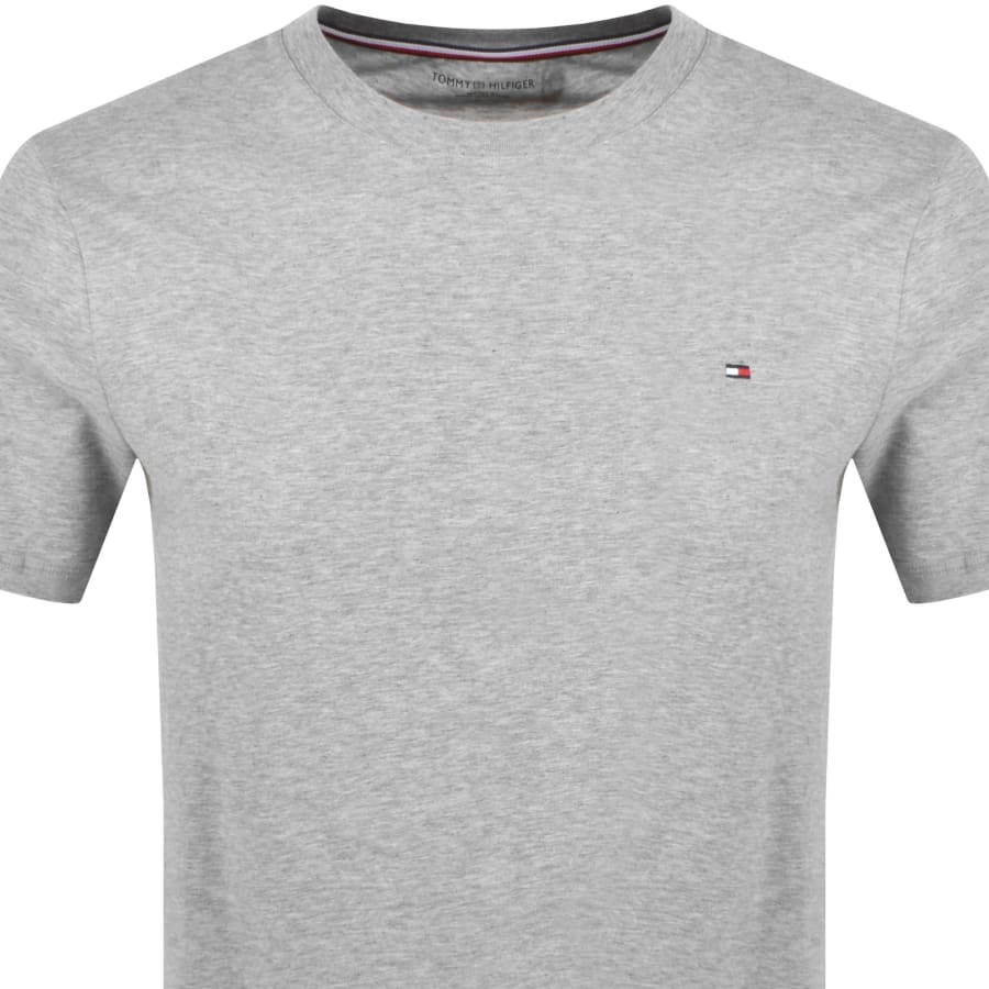 Gray tommy hilfiger t shirt shop